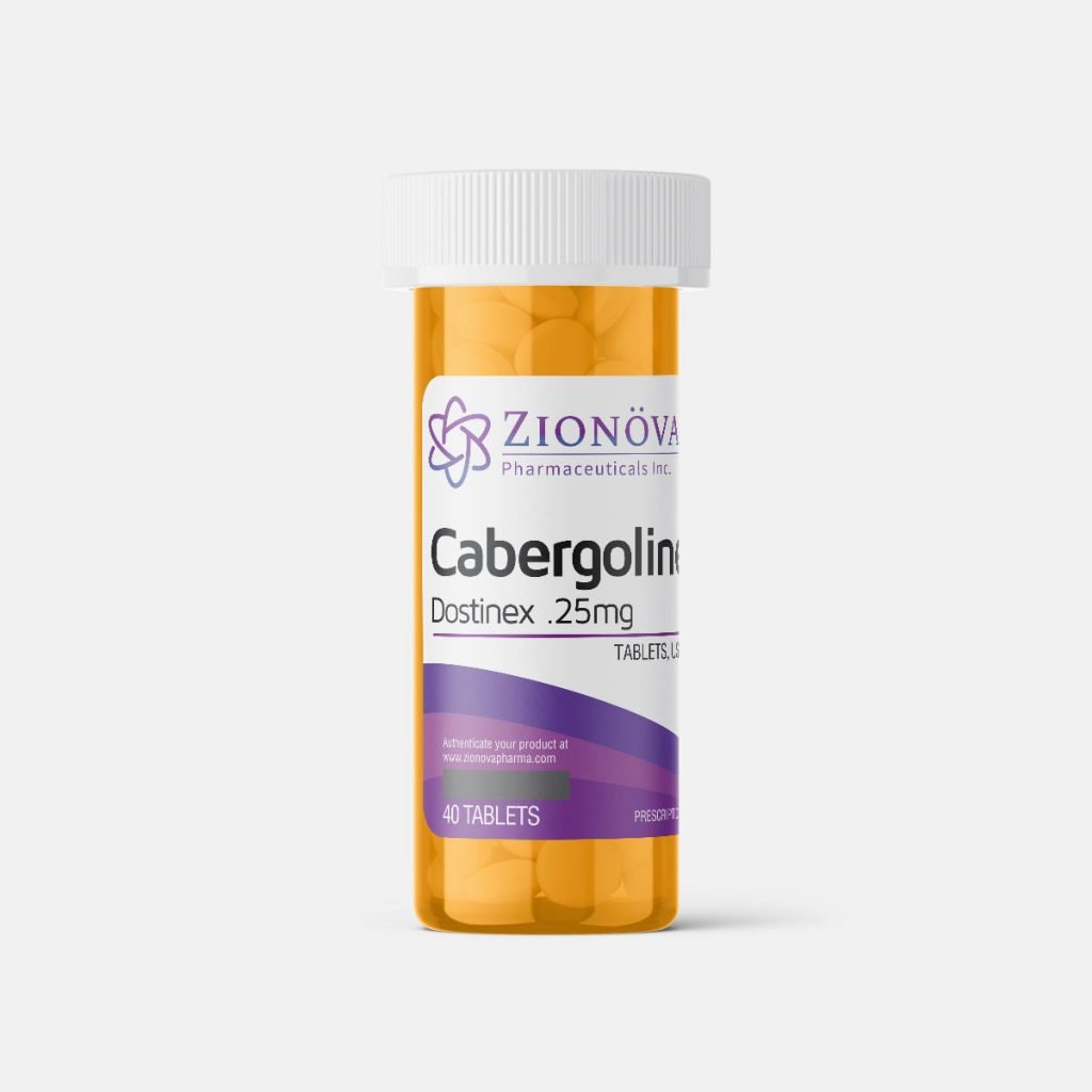 Buy Cabergoline (0.25mg) (40 Tablets)
